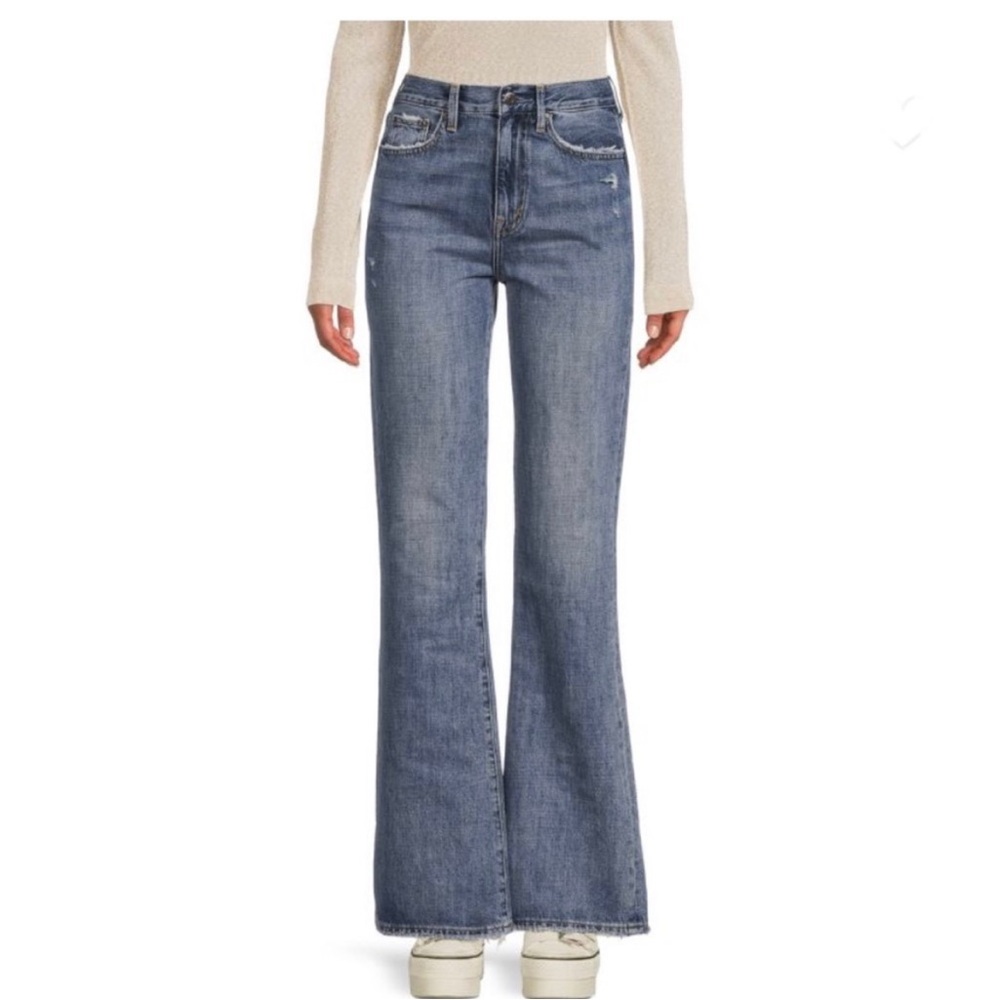 Pistola Stevie High Rise Relaxed Flare, Size 25